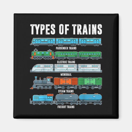 B号機の車種 マグネット (正面)