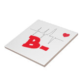 B型ファンキーハート量医療 タイル (側面)