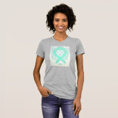 B型肝炎(HBV)玉認識度リボンシャツ Tシャツ (正面フル)