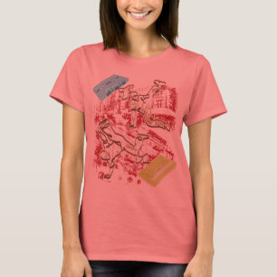 B少年のカセット戦い Tシャツ