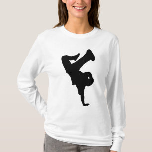 B少年の女性のフード付きスウェットシャツ Tシャツ