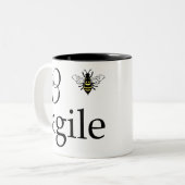 B敏捷 ツートーンマグカップ (正面左)