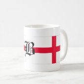 B文字の英国旗 コーヒーマグカップ (正面右)