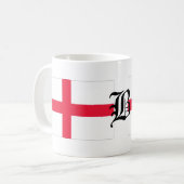 B文字の英国旗 コーヒーマグカップ (正面左)