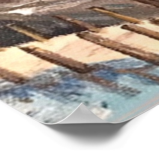 B波止場、Put in Bay ポスター (角)