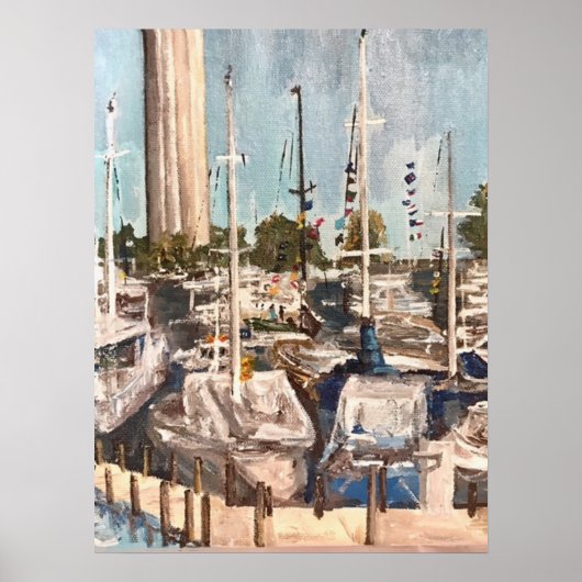 B波止場、Put in Bay ポスター (正面)