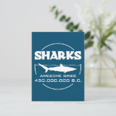 B素晴らし.C.450.000.000以降のサメ ポストカード (スタンド正面)