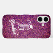 B美しいピンクのiPhoneケース Case-Mate iPhoneケース (裏面 (横))