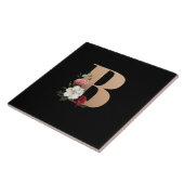 B花モノグラム タイル (側面)