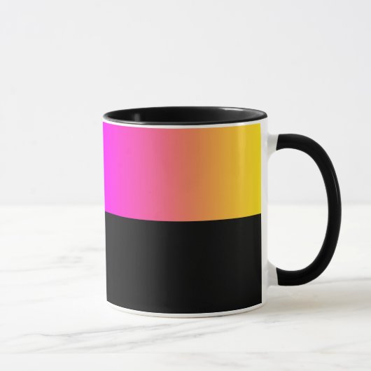 B01 - Tasse mit CMYK Farbverlauf マグカップ (右)