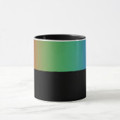 B02 - Tasse mit RGB Rot Grün Blau Farbverlauf マグカップ (中央)