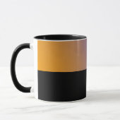 B03 - Tasse mit Orange Blau Farbverlauf マグカップ (左)