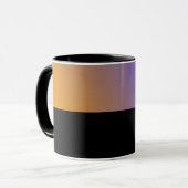B03 - Tasse mit Orange Blau Farbverlauf マグカップ (正面左)
