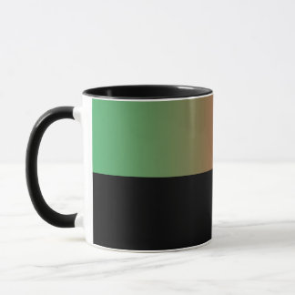 B05 - Tasse mit Rot Grün Farbverlauf マグカップ