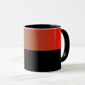 B05 - Tasse mit Rot Grün Farbverlauf マグカップ (正面右)