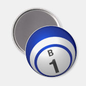 B1ビンゴボール磁石 マグネット (正面/裏面)