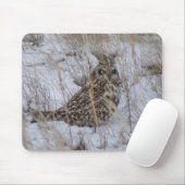 B11 ヨタカオオバズク マウスパッド (マウス)