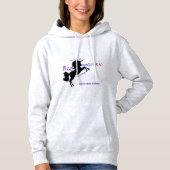 B12ユニコーンのフード付きスウェットシャツ パーカ (正面)