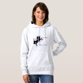 B12ユニコーンのフード付きスウェットシャツ パーカ (正面フル)