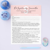 B12注射同意書 チラシ (シングル)