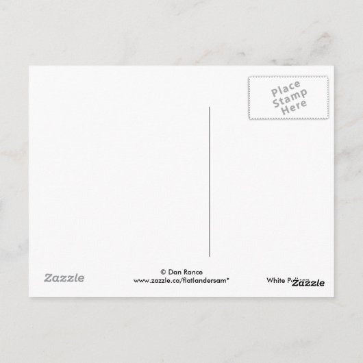 B14ホワイトペリカンオンドロディー川 ポストカード (裏面)