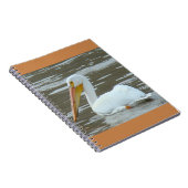 B15ホワイトペリカンオンドロドロ水 ノートブック (右側)