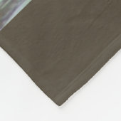 B15ホワイトペリカンオンドロドロ水 フリースブランケット (角)