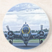 B17ヴィンテージの飛行機の航空機の飛行 コースター (正面)