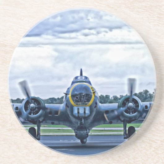 B17ヴィンテージの飛行機の航空機の飛行 コースター (正面)