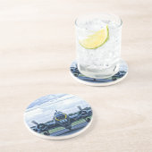 B17ヴィンテージの飛行機の航空機の飛行 コースター (側面)