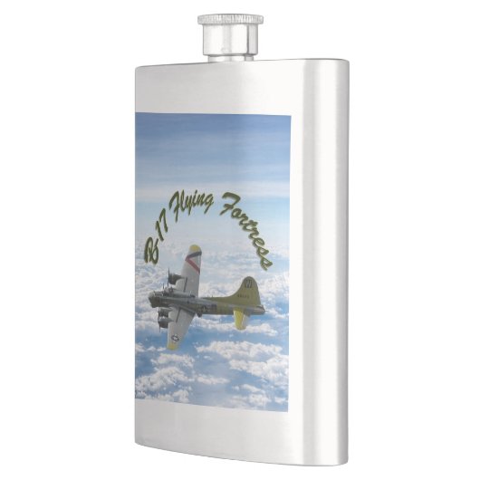 B17要塞飛んでいる第二次世界大戦の爆撃機 フラスク (左)