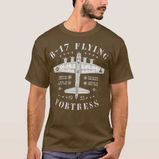 B17要塞飛んでいるTShirt Tシャツ