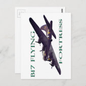 B17飛んでいる要塞 ポストカード (正面/裏面)