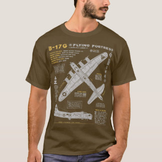 B17飛んでいる要塞(2)  Tシャツ