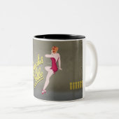 B17鼻の芸術の絵画 ツートーンマグカップ (正面右)