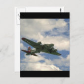 B17、ベリービュー。(飛行機;b17_WWII飛行機 ポストカード (正面/裏面)