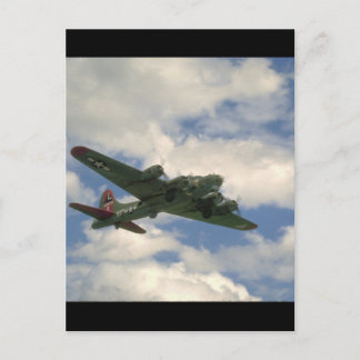 B17、ベリービュー。(飛行機;b17_WWII飛行機 ポストカード