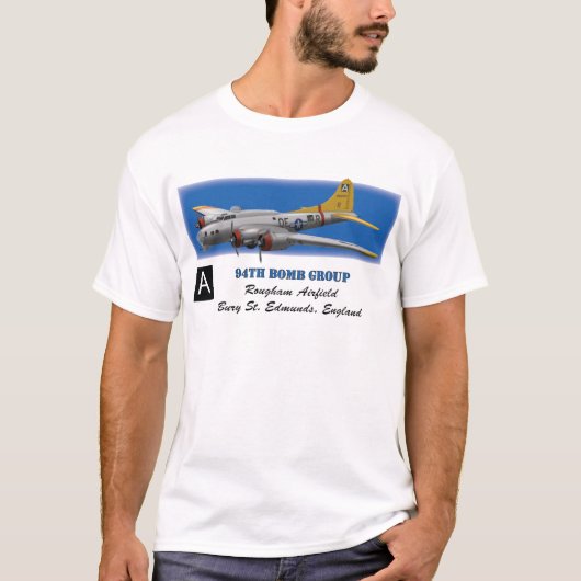 B17G第94の爆弾のグループ Tシャツ (正面)