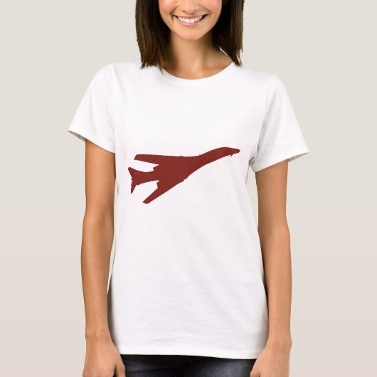 B1-Bの爆撃機 Tシャツ (正面)
