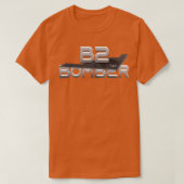B2ステルスボマー飛行機パイロットギフト Tシャツ (デザイン正面)