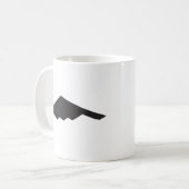 B2精神の爆撃機 コーヒーマグカップ (正面左)
