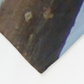 B21ブラックキャップ《鳥》アメリカゴガラ フリースブランケット (角)