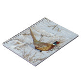 B22リングや輪の首のキジ ノートブック (左側)