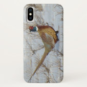 B22 雪の中のキジ Case-Mate iPhoneケース (裏面)