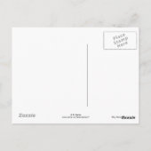 B23リングや輪首キジの雪 ポストカード (裏面)