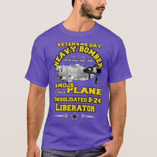 B24リベレーター重爆撃機 Tシャツ