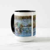 B25ハシビロガモドレーク マグカップ (正面左)