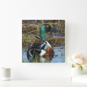 B26 ノーザン ショベラー ドレイク スクエア壁時計 (ホーム)