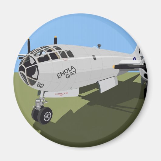 B29スーパーフォートスボマー マグネット (正面)