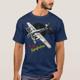 B29超要塞第2次世界大戦爆撃機 Tシャツ